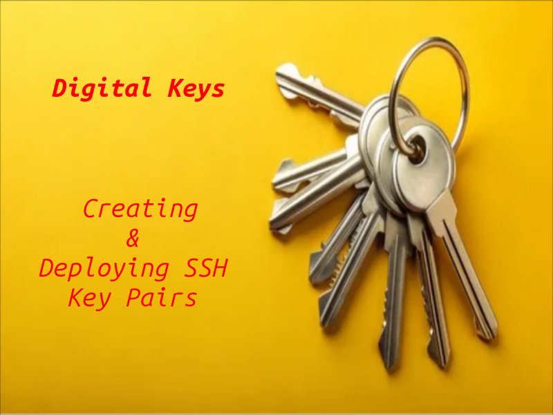 Create & Deploy SSH Keys